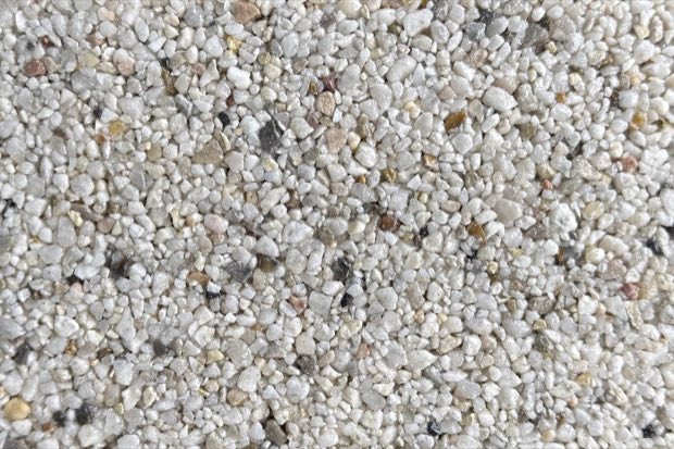 Alaskan Tundra resin bound aggregate blend, shown close up